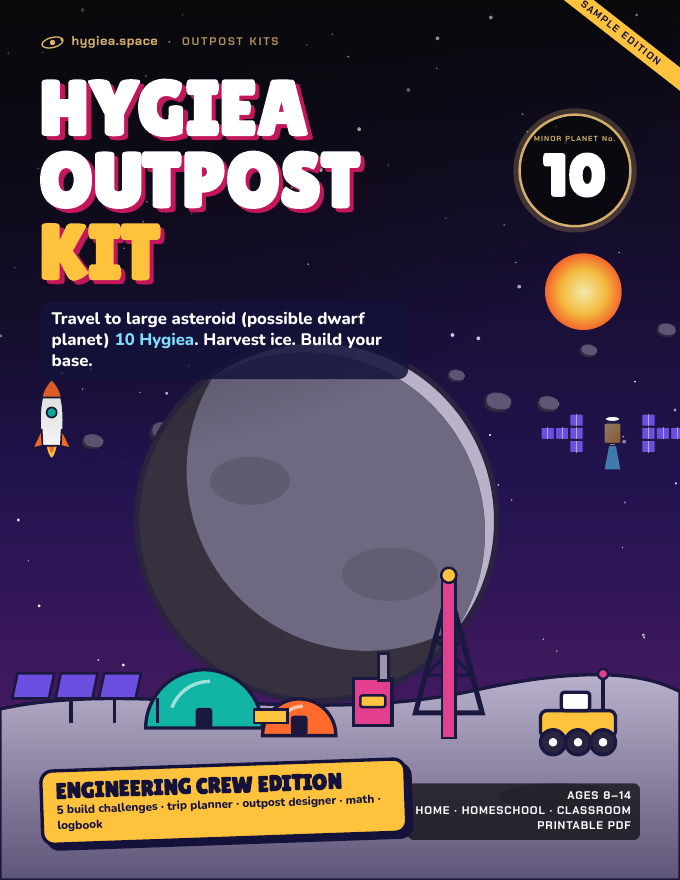 Hygiea Outpost Kit sample, page cover